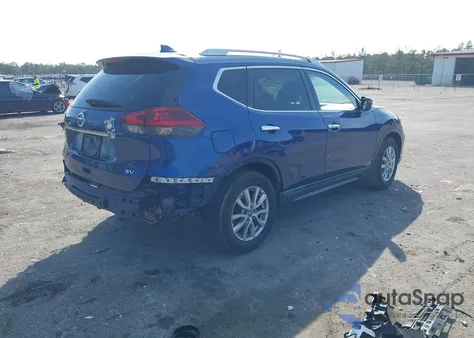 2018 Nissan Rogue Sv из США, поврежденный, VIN KNMAT2MTXJP527404